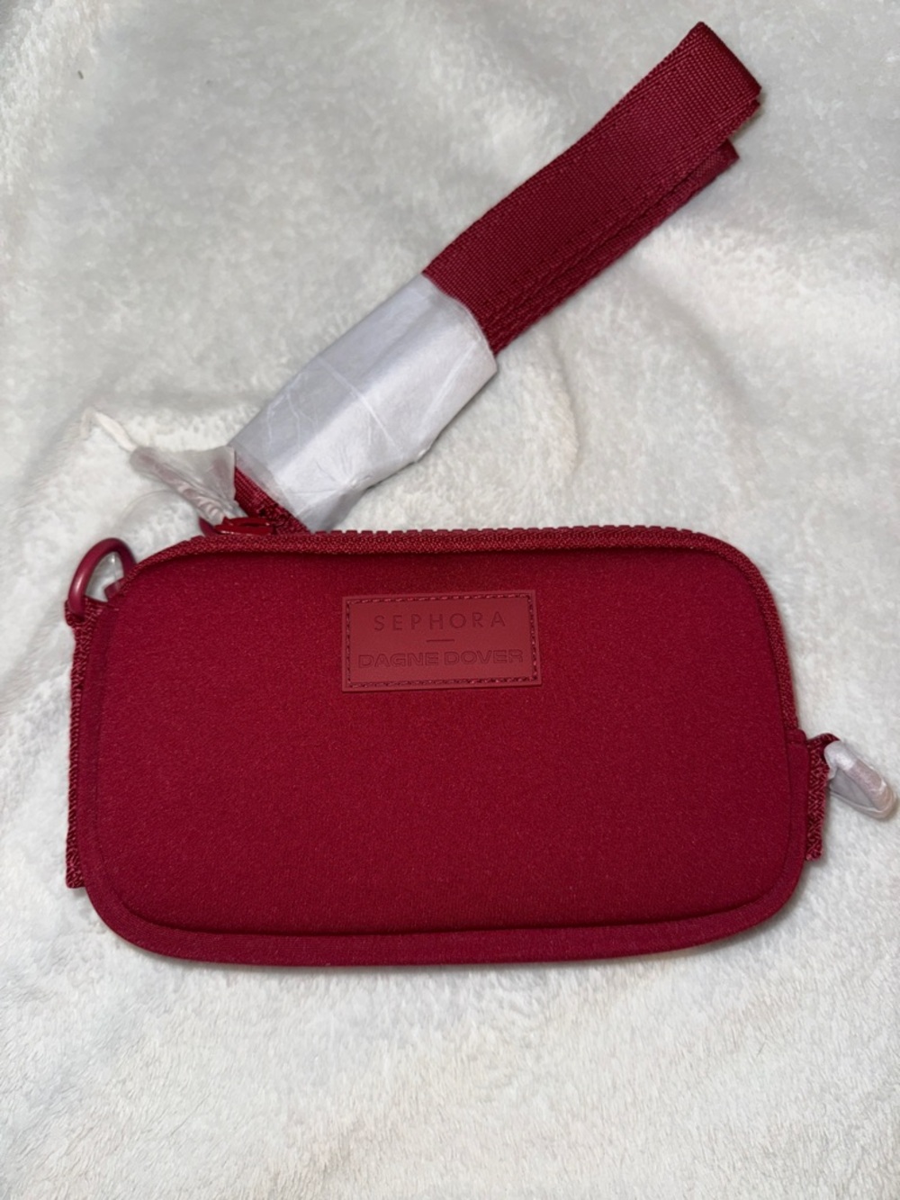 LIMITED Sephora x Dagne Dover Red Wristlet